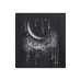 Trendy Plus Size Lunar Butterfly Graphic Pullover Серый, 4X