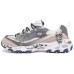 Skechers D'LITES 1.0 Angel Inn Lightweight Height Increasing Low-Top Chunky Sneakers Women's Gray Pink Серый, 36