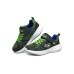 Skechers GO RUN Series Cushioning Anti-Slip And Wear-Resistant Low-Top Kids' Running Shoes Blue Green Teenagers 32