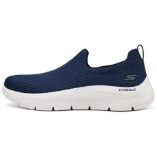 Skechers WOMEN'S GO WALK Breathable Lightweight Low-Top Casual Shoes Women's Blue White Синий Белый, 35