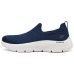 Skechers WOMEN'S GO WALK Breathable Lightweight Low-Top Casual Shoes Women's Blue White Синий Белый, 35