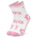 Skechers Socks 2 Pack Lemon Candy Cream Yellow/Sweet Pink Kids' 柠檬糖霜黄/甜粉色, L