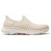 Skechers GO WALK 7 Hands Free Slip Ins Cushioning And Breathable Low Top Casual Shoes Women's Beige Pink White Beige Pink White, 39