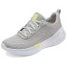 Skechers Cushioned Slip-Resistant Low-Top Running Shoes Women's Gray Серый, 35