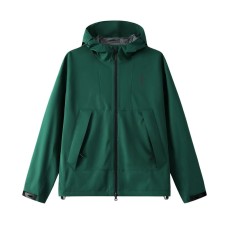 Skechers Windbreaker Jacket Unisex Зеленый тропический лес, L