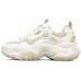Skechers D'LITES 3.0 Cushioning Anti-Slip And Wear-Resistant Low-Top Casual Shoes Women's White Beige 35.5