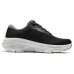 Skechers Cushioning Breathable Low Top Casual Shoes Men's Black Gray Black Gray, 45
