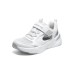 Skechers Bobs Bamina Anti-Kick And Wear-Resistant Kids Lifestyle Shoes White Gray Teenagers 27.5