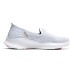 Skechers Cushioned Wear-Resistant Breathable Low-Top Casual Shoes Women's White White blue, 37