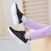 Skechers Kids Go Run 400 V2 Anti Slip Wear Resistant Low Top Kids Lifestyle Shoes Black Pink Teenagers 37