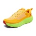 Skechers Cushioning Wear Resistant Low Top Running Shoes Men's Orange Green Оранжево-Зеленый, 41