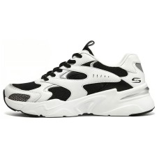 Skechers D'LITES 'White Black' Women's 38