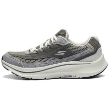 Skechers Go Run Consistent 2.0 Durable Breathable Lightweight Low-Top Casual Shoes Men's Gray Brown Серо-коричневый, 41