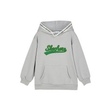 Skechers Kids Sweatshirts Light Fog Gray/00U1, 150