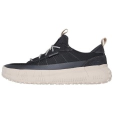 Skechers Anti Slip Wear Resistant Low Top Running Shoes Men's Black Gray White Черный, 41
