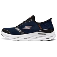 Skechers WOMEN'S GO Series Wear-Resistant Breathable Cushioning Low-Top Running Shoes Men's Navy Синий, 42