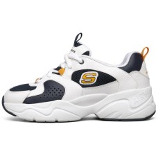 Skechers D'Lite Airy 2.0 Low Top Running Shoes Women's Orange 36