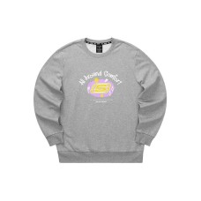 Skechers Sweatshirts Unisex Medium Heather Gray-004F, M