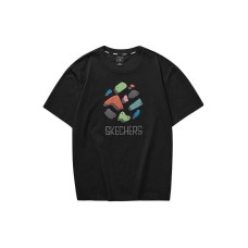 Skechers Stroll T Shirt Men's Carbon Black сажа, L