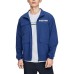 Skechers Basic Sports Series Jackets Coats Men's Marine Preppy Academy Navy/02MZ, M