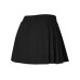 Skechers SS24 Casual Short Skirts Women's Carbon Black Carbon Black 0018, M