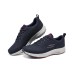 Skechers Go Run Consistent Anti-Slip Wear-Resistant Low-Top Casual Running Shoes Men's Black White Red 41