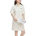 Skechers SS24 Short-Sleeved Dresses Women's Marshmallow White Marshmallow white 0074, XL