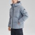 Skechers Sports Life Collection Down Jacket Men's Trade Wind Gray Trade Wind Gray, XL