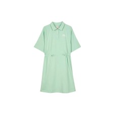 Skechers Short-Sleeved Dresses Women's Gray jade green/00T8, S