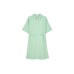 Skechers Short-Sleeved Dresses Women's Gray jade green/00T8, S
