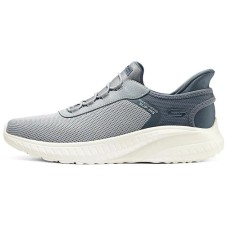 Skechers Hands Free Slip Ins Wear resistant And Lightweight Low Top Casual Shoes Men's Gray Серый, 44