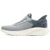 Skechers Hands Free Slip Ins Wear resistant And Lightweight Low Top Casual Shoes Men's Gray Серый, 44