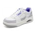 Skechers Uno Court Courted Style Shoes 'White Grey Blue' Women's White/Lavender/WLV, 37