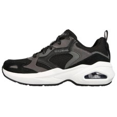 Skechers Uno Cushioned Slip Resistant Abrasion Resistant Low Top Casual Shoes Women's Black 37