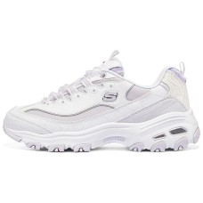 Skechers D'Lites 1.0 'White Purple' Women's Белый Фиолетовый, 40