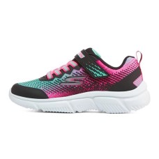 Skechers Slip Resistant Cushioning Abrasion Resistant Low Top Kids' Running Shoes Black Purple Kids' 28.5