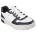 Skechers Court Classics Breathable Low-Top Casual Shoes Women's Black White Черно-белый, 37.5