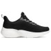 Skechers Slip Resistant Breathable Low Top Running Shoes Women's Black White Черно-белый, 36