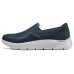 Skechers Slip-Resistant Low-Top Casual Shoes Men's Blue Gray Голубой, 43.5