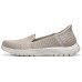 Skechers On-The-GO Fle Slip-Ins Technology Anti-Slip Wear-Resistant Low-Top Casual Shoes Women's Taupe 35