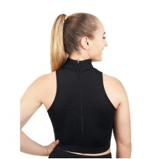 Team Basics Mock Neck Top Черный, Large