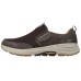 Skechers Go Walk Outdoor Casual Shoes Men Low-Top Black/Brown 43