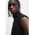 Textured knit waistcoat - limited edition Черный, L