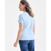 Топ Style & Co Neck Fiesta Синий, XS