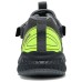 Skechers Anti Slip Wear Resistant Mid Top Kids' Boots Charcoal Gray Lemon Kids' Charcoal Gray/Lemon, 32