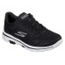 Skechers Go Walk Cushioning Lightweight Casual Sports Shoe Black Women's 35