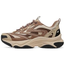 Skechers Anti-Slip Wear-Resistant Low-Top Casual Shoes Men's Brown Black Brown Black, 43