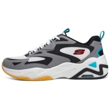Skechers D'Lites Hyper Burst 'Grey White Multi' 39.5