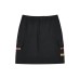 Skechers Hankou No. 2 Factory Co branded Series Casual Short Skirts Women's Pitch Black/002K, S