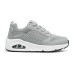 Skechers Uno Abrasion Resistant Breathable Low Top Kids' Skateboarding Shoes Gray Teenagers Серый, 37